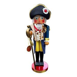 Steinbach Nutcracker Friedrich Wilhelm Baron Von Steuben Handmade German Vintage